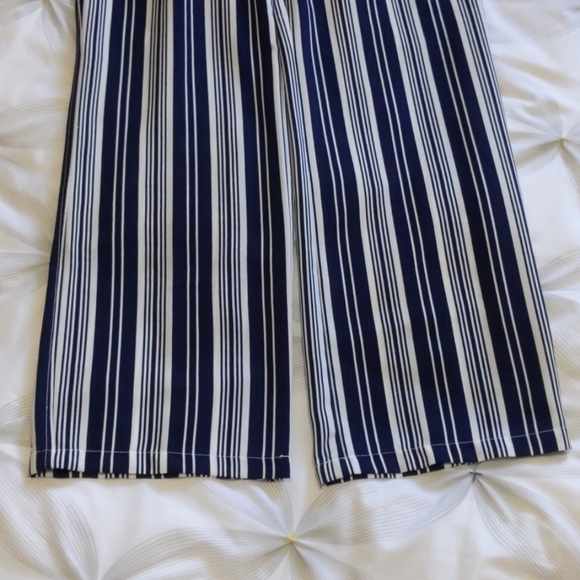 Tommy Hilfiger | blue & white stripe pants - Picture 7 of 9
